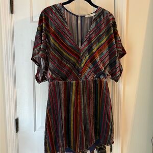 Striped Multicolor Dress